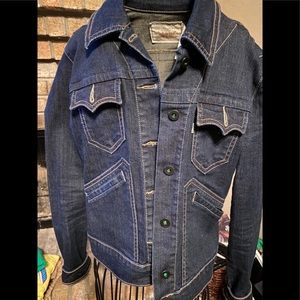 Levi’s Green label dark denim stretch jacket -Sm
